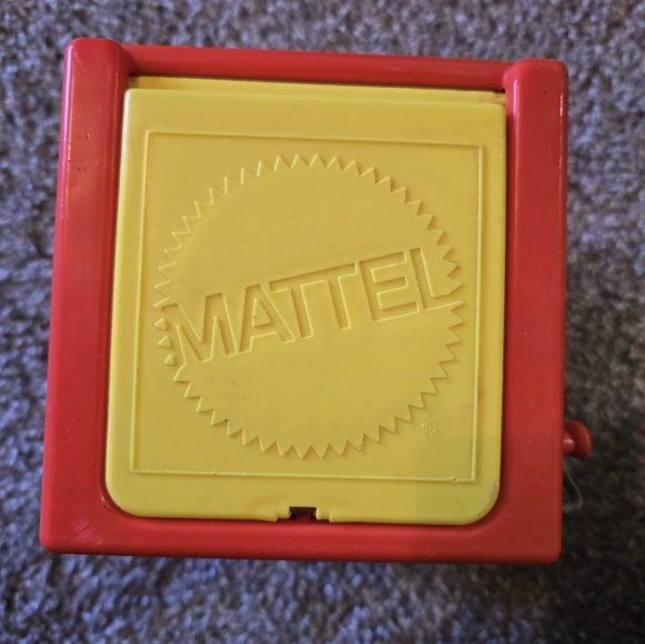 Mattel Vintage Retro Jack In The Box Clown Toy - Picture 7 of 9